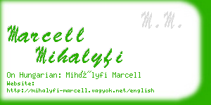 marcell mihalyfi business card